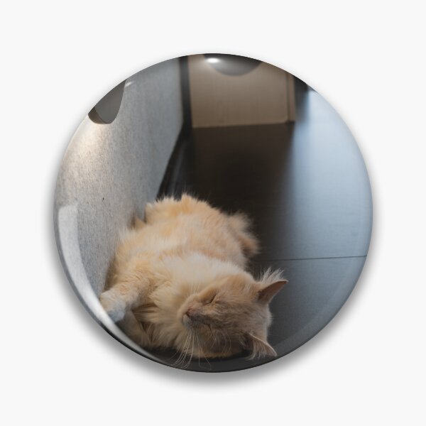 Item preview, Sleeping Cat at Mon Ami Cat Café designed and sold by BadWolfStudios.