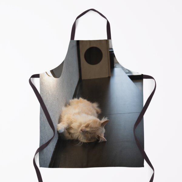 Item preview, Sleeping Cat at Mon Ami Cat Café designed and sold by BadWolfStudios.