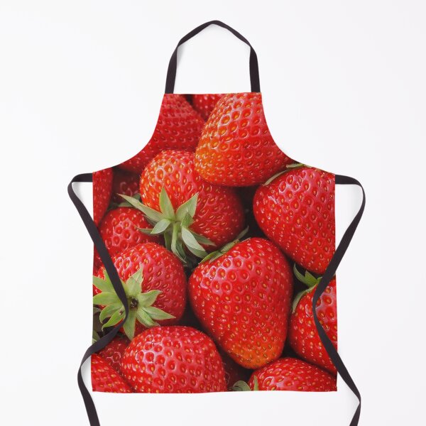 Item preview, Fresh Red Strawberries Pattern Photography designed and sold by S.K.Singh.