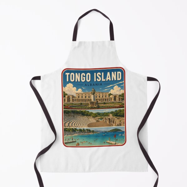 Item preview, Tongo Island Albania Vintage Travel designed and sold by synthoso.
