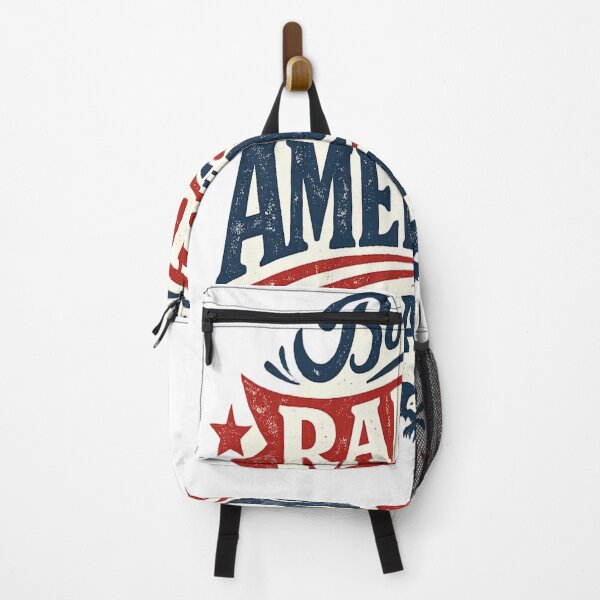 Item preview, Born & Raised American Made – Vintage Patriotic Typography T-Shirt designed and sold by D.Shop.