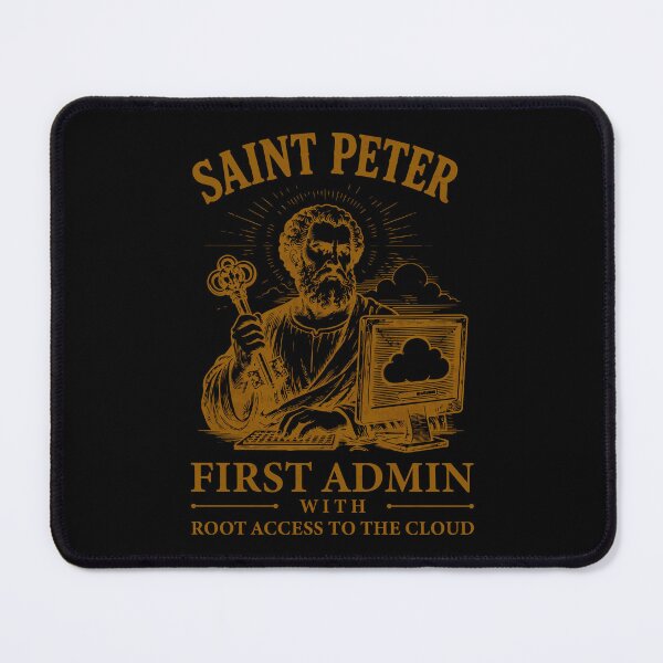 Item preview, Vintage Saint Peter Tech Humor designed and sold by artCreativeColony.