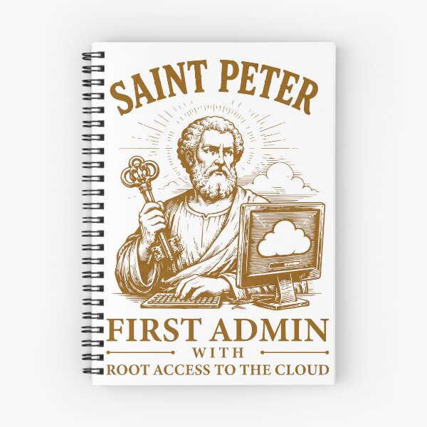 Item preview, Vintage Saint Peter Tech Humor designed and sold by artCreativeColony.