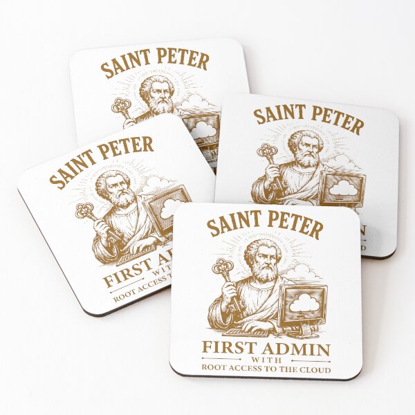 Item preview, Vintage Saint Peter Tech Humor designed and sold by artCreativeColony.