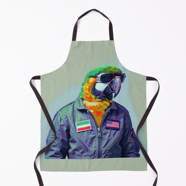 Item preview, Pilot Parrot, an aviation gift, for the pilot, animal lover and aviation enthusiast designed and sold by PiperParrot.