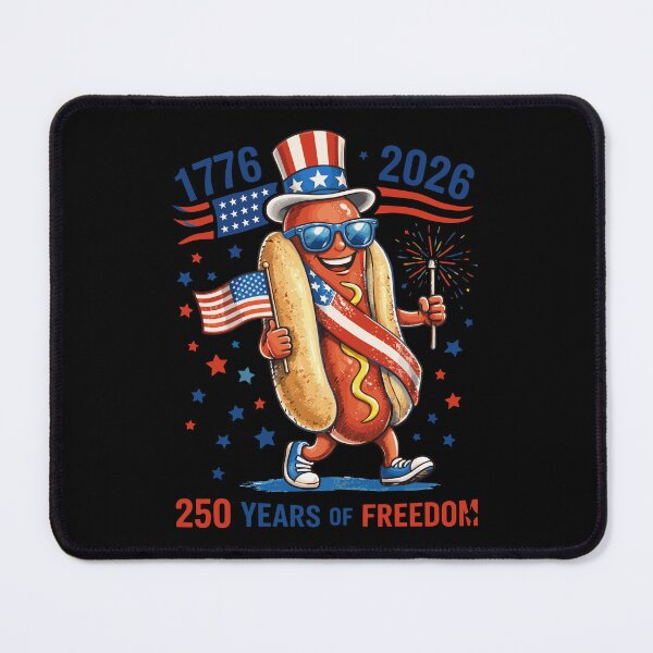 Item preview, Hot Dog Patriotic Hotdog Fireworks USA Independence Day Flag designed and sold by cerima.