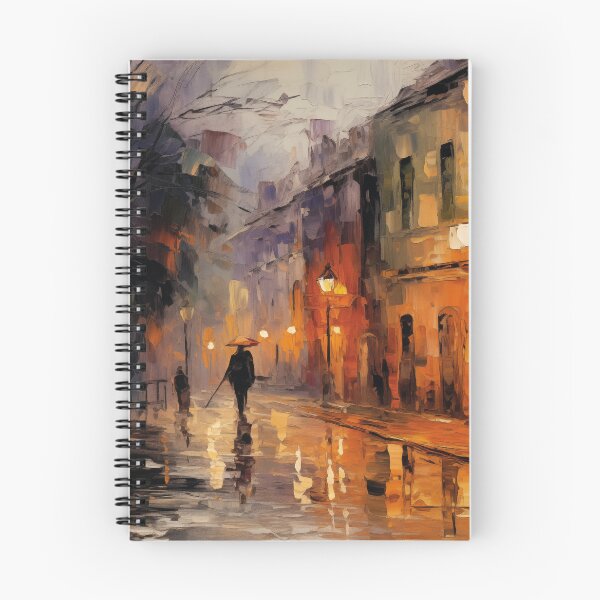 Item preview, Impressionist Rainy Night in the City designed and sold by AniDragonfly.