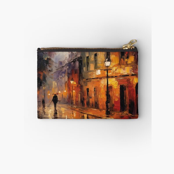 Item preview, Impressionist Rainy Night in the City designed and sold by AniDragonfly.