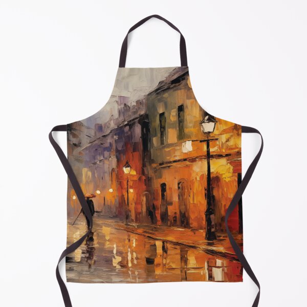 Item preview, Impressionist Rainy Night in the City designed and sold by AniDragonfly.
