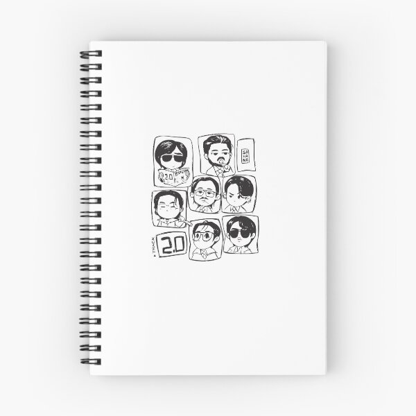 Item preview, BTS Sketch Cartoon Shirt, Hand Drawn Kpop Group Tee, Cute Doodle Fan Art, Comfort Colors Shirt designed and sold by BerryHand.