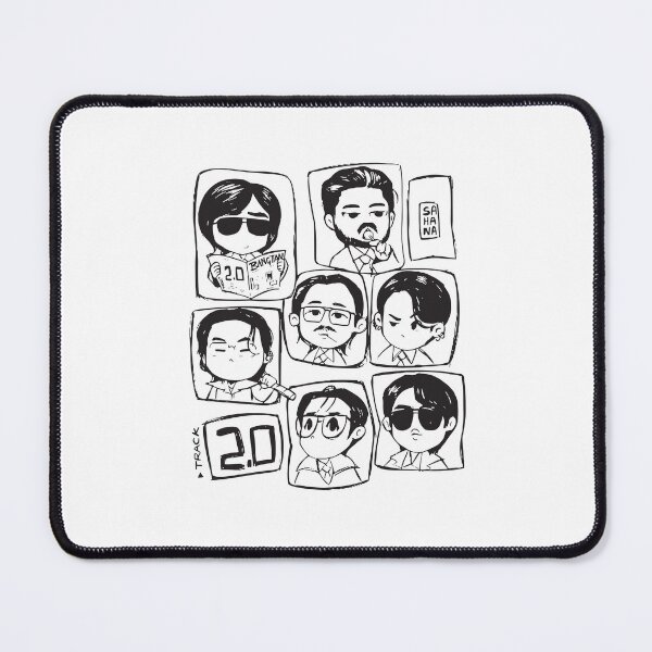 Item preview, BTS Sketch Cartoon Shirt, Hand Drawn Kpop Group Tee, Cute Doodle Fan Art, Comfort Colors Shirt designed and sold by BerryHand.