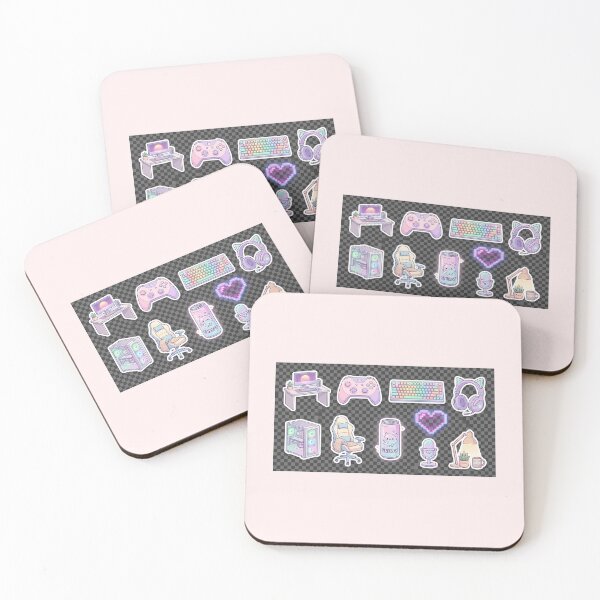 Item preview, Cozy Gaming Sticker Collection designed and sold by Shopichics.