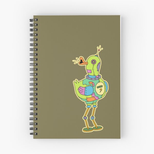 Item preview, Cyberpunk Retro Battery Powered Robot Duck designed and sold by Potattoo.