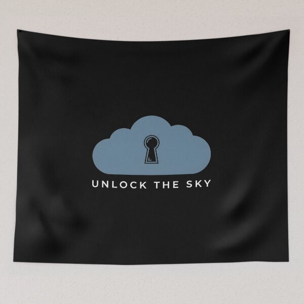 Item preview, UNLOCK THE SKY - Cloud Keyhole designed and sold by Zazz Lee.