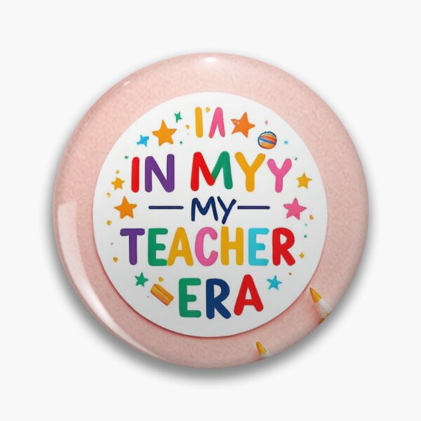Item preview, Education - Teacher slogan, Joyful school stationery aesthetics designed and sold by Reverso-Design.