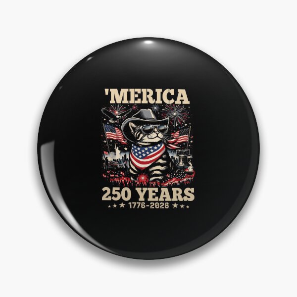 Item preview, Proud Patriotic Cat USA Independence Day Celebration Tee designed and sold by cerima.