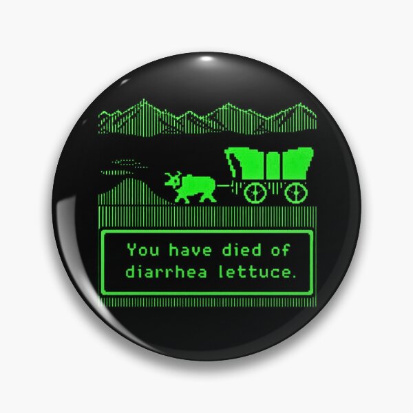 Artikelvorschau, You Have Died of Diarrhea Lettuce Retro Game Tribute entworfen und verkauft von RahniNM.