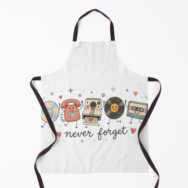 Item preview, Cute Retro Vinyl Sublimation Design Never Forget designed and sold by Gbriel3.