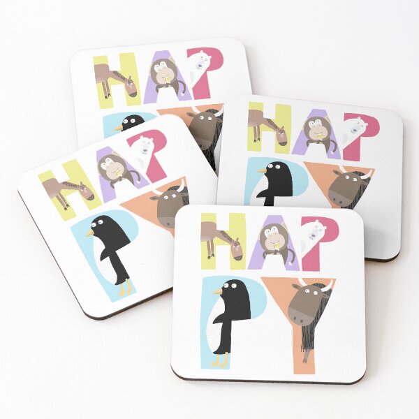 Item preview, Happy! Illustrated Alphabet Animals designed and sold by Carla Daly.