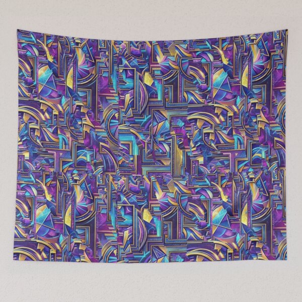 Item preview, Geometric dreamscape in motion designed and sold by Sigtrix.