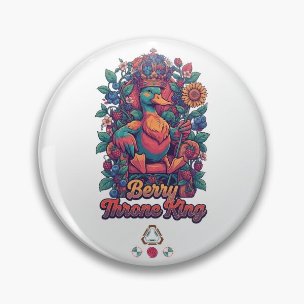 Item preview, Berry Throne King - Royal Duck designed and sold by m-yoga-store.