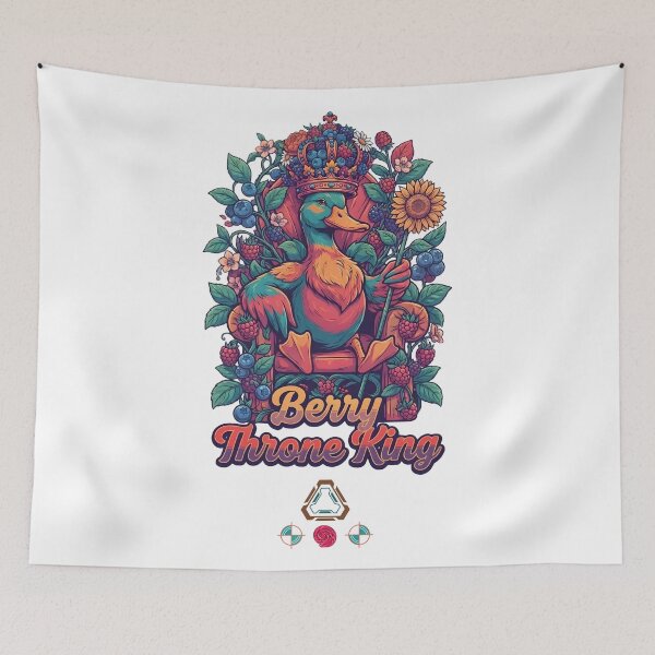 Item preview, Berry Throne King - Royal Duck designed and sold by Whimsy Trail Co.