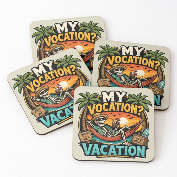 Item preview, My Vocation? Vacation  designed and sold by Megaera8.