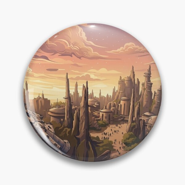 Item preview, Beautiful Planetary Landscape Movie Inspired designed and sold by mazyoy.