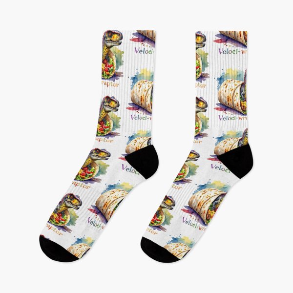 Item preview, Veloci-wraptor – Dinosaur meets Burrito designed and sold by LiskoDesign.