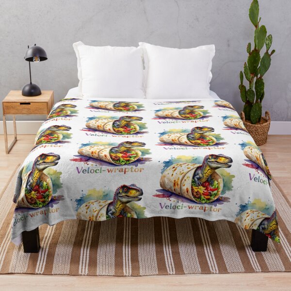 Item preview, Veloci-wraptor – Dinosaur meets Burrito designed and sold by LiskoDesign.