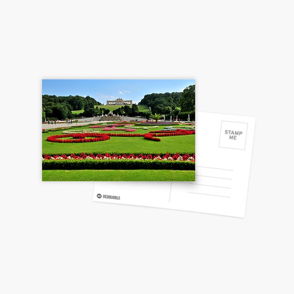 Garden at Schonbrunn Palace 1 Postcard