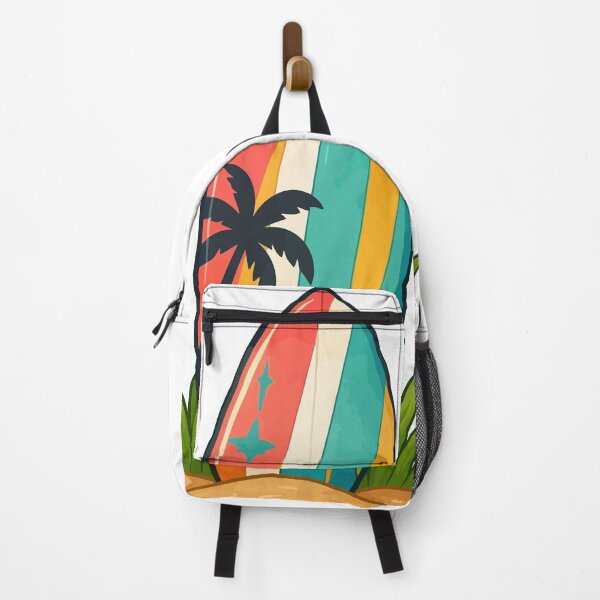 Item preview, Colorful Surfboard Beach designed and sold by RidaSalArt.