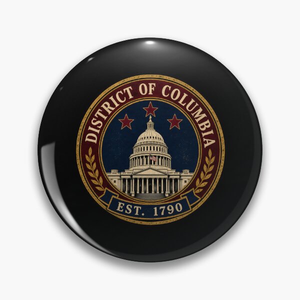 Item preview, Washington DC: District of Columbia Capitol Seal designed and sold by Fenay Designs.