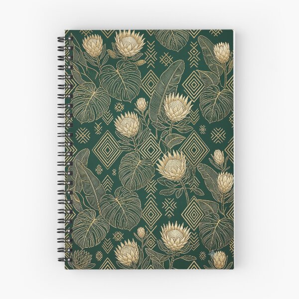Item preview, African Botanical Luxe Pattern | Tropical Geometric Seamless Design designed and sold by BloomyBCrafts.