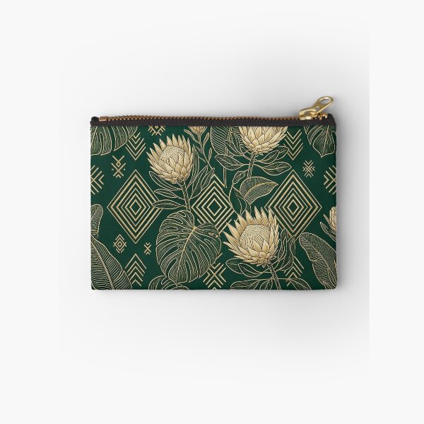 Item preview, African Botanical Luxe Pattern | Tropical Geometric Seamless Design designed and sold by BloomyBCrafts.