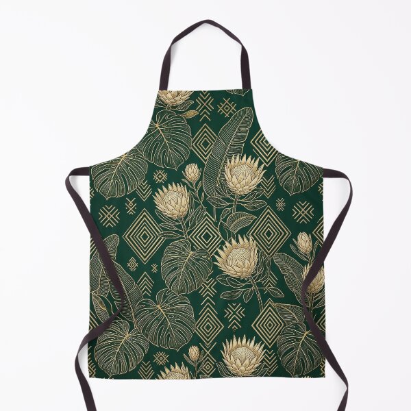 Item preview, African Botanical Luxe Pattern | Tropical Geometric Seamless Design designed and sold by BloomyBCrafts.