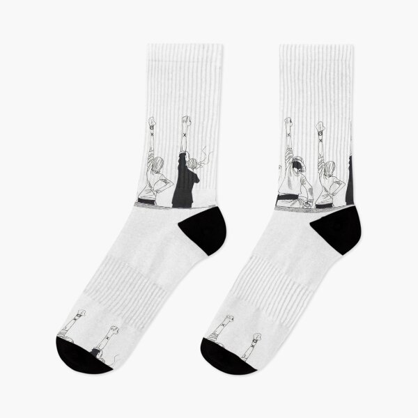 Item preview, Farewell X Mark Arm Raise Black and White Panel designed and sold by Snowdog-Art.