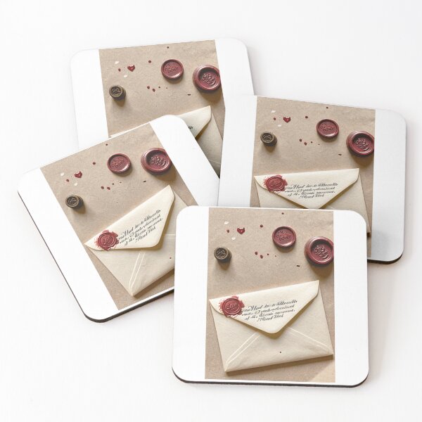 Artikelvorschau, Antique Objects - Sealed Correspondence, Victorian and Medieval Aesthetics entworfen und verkauft von Reverso-Design.