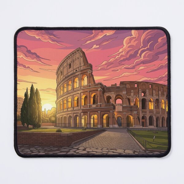 Item preview, Beautiful Anime Roman Great Colloseum Landscape designed and sold by mazyoy.