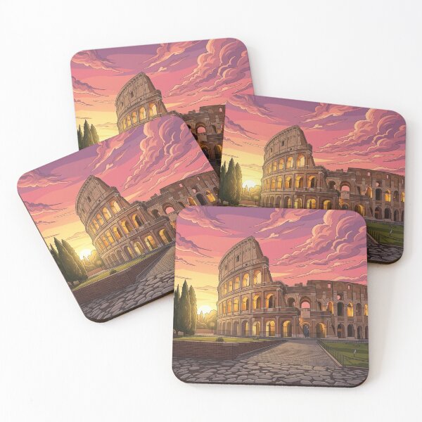 Item preview, Beautiful Anime Roman Great Colloseum Landscape designed and sold by mazyoy.