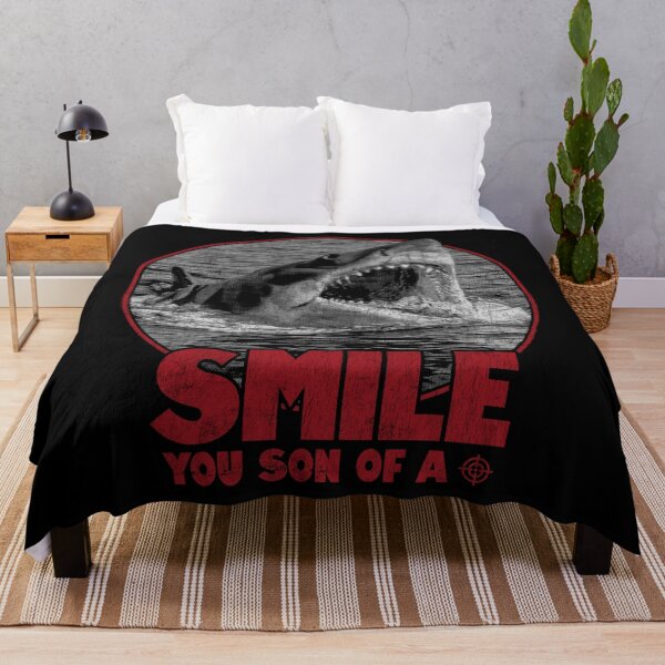 Item preview, Smile You Son Of A Jaws Distressed designed and sold by Power Up Prints.