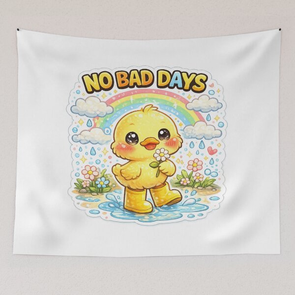 Item preview, No Bad Days Duck Sticker designed and sold by DadStickerStore.