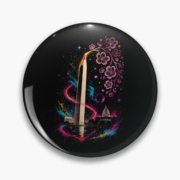 Item preview, Washington DC: Cosmic Monument Blossom Orbit designed and sold by Fenay Designs.