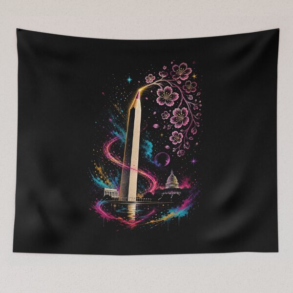 Item preview, Washington DC: Cosmic Monument Blossom Orbit designed and sold by Fenay Designs.