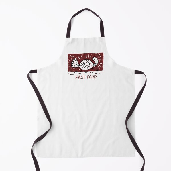 Item preview, Fast Food Running Turkey | Funny Thanksgiving Turkey Cartoon designed and sold by Ramona-Gliga.