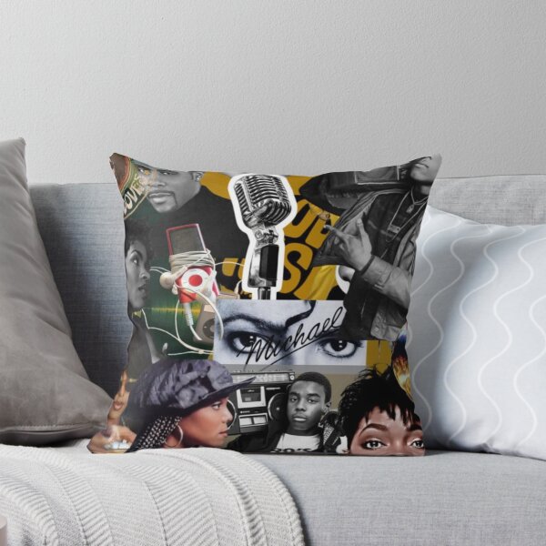 Item preview, 90s R&B & Hip-Hop Collage | Retro Music Aesthetic designed and sold by EatPrayLive.