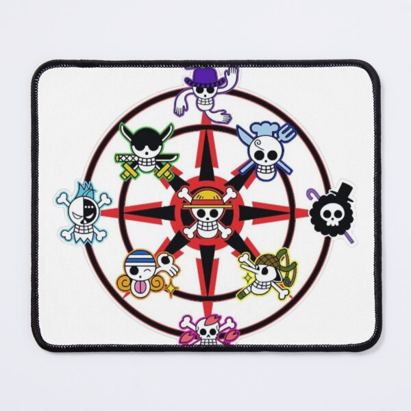 Item preview, Nine Paths Compass Wheel Pirate Crew Crest designed and sold by Snowdog-Art.