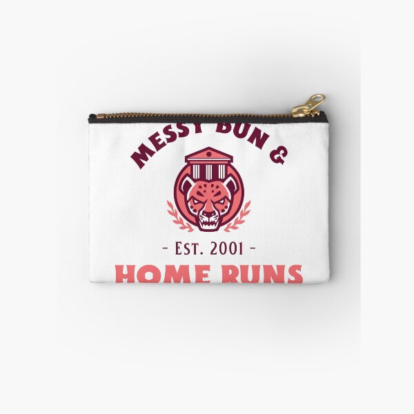 Item preview, Messy Bun & Home Runs Baseball Woman designed and sold by sunnivamla.