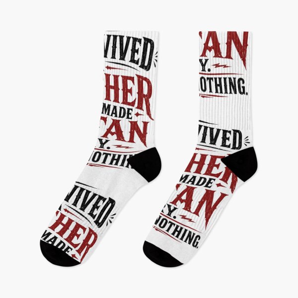 Item preview, I Survived A Mother Who Made Satan Cry. You're Nothing. designed and sold by Megaera8.