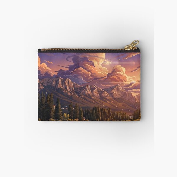 Item preview, Beautiful Mountain Landscape Anime Inspired designed and sold by mazyoy.